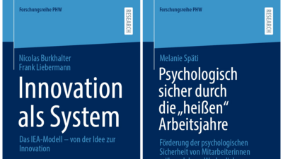 Buchcovers Forschungsreihe PHW