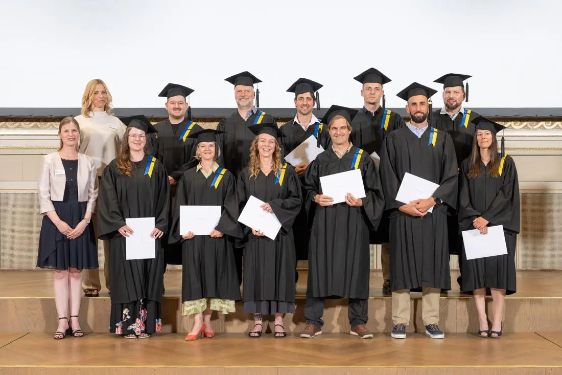 Foto Absolvent:innen EMBA-Studium 2025 und 2026