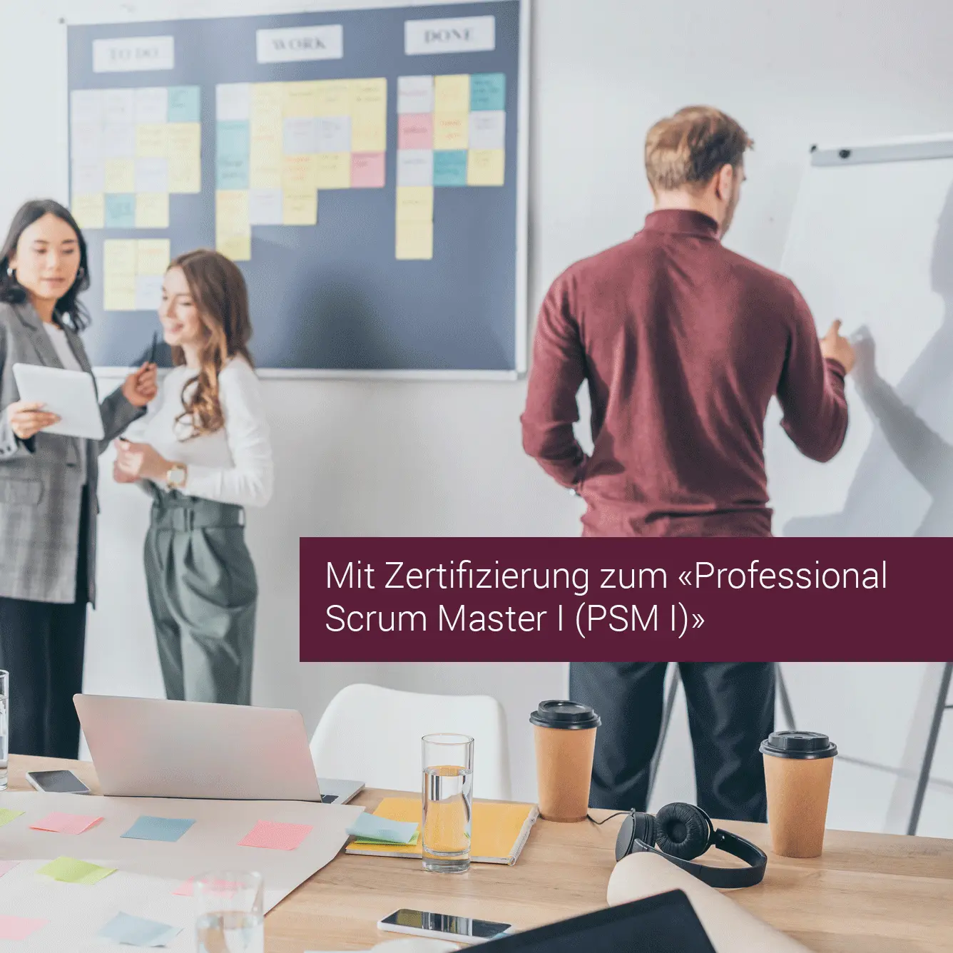 Projekverantwortliche im CAS in Project Management & Re-Engineering trainieren Führungs- und Verhaltenskompetenzen