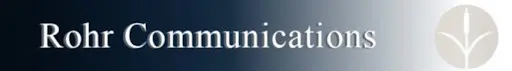 Logo Rohr Communications