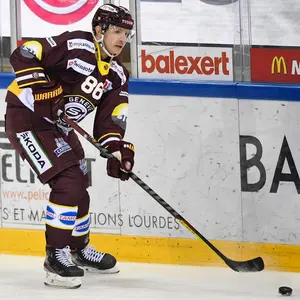 Bild von Joel Vermin auf dem Eishockey-Feld